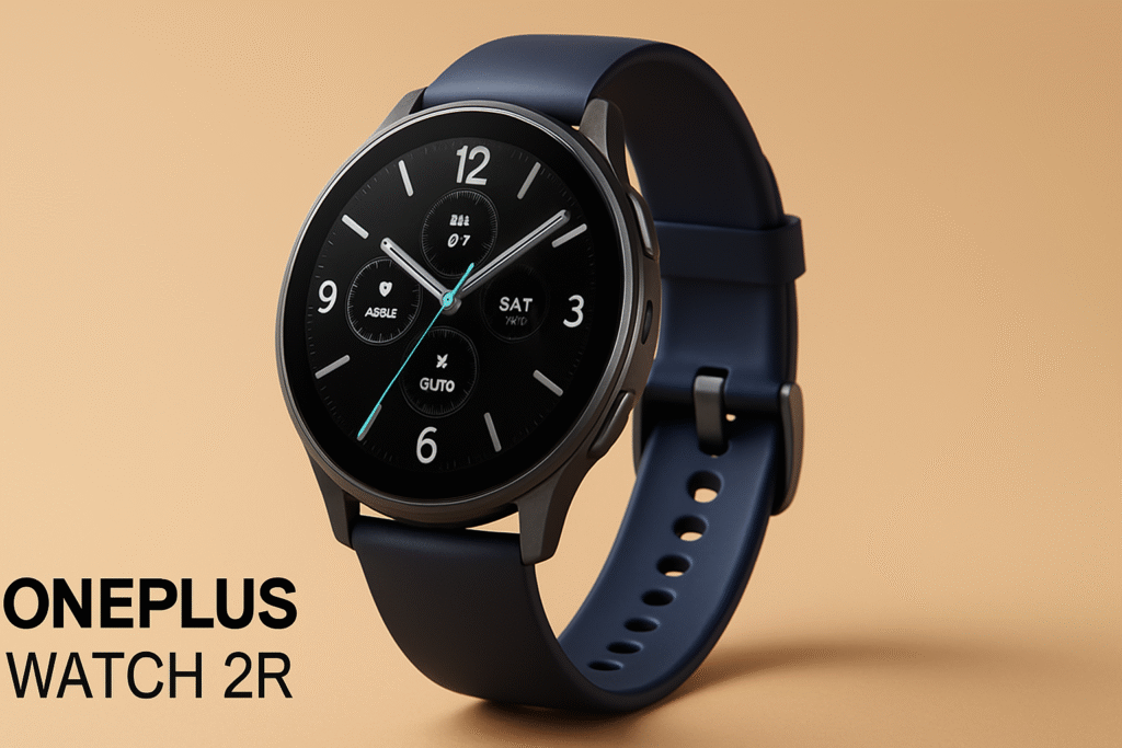 A digital image of the OnePlus Watch 2R smartwatch showcasing its sleek, round AMOLED display and modern black strap, set against a minimalistic tech-inspired background, optimized for a 1366×768 px blog feature.








Ask ChatGPT

